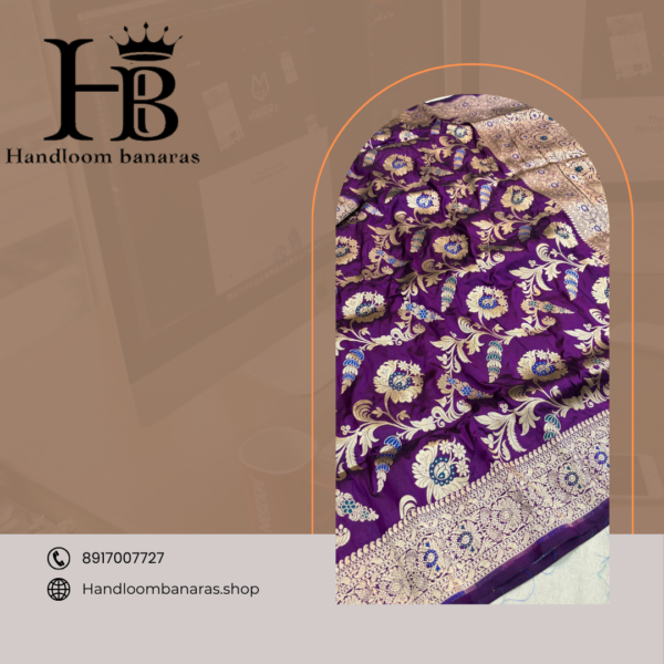 Pure Katan Handloom Silk Saree