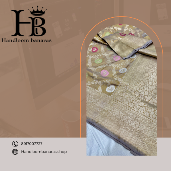 Pure Katan Handloom Silk Saree
