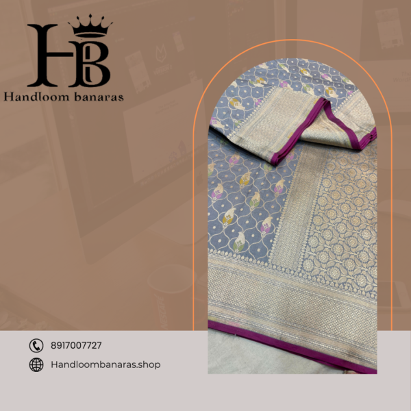 Pure Katan Handloom Silk Saree