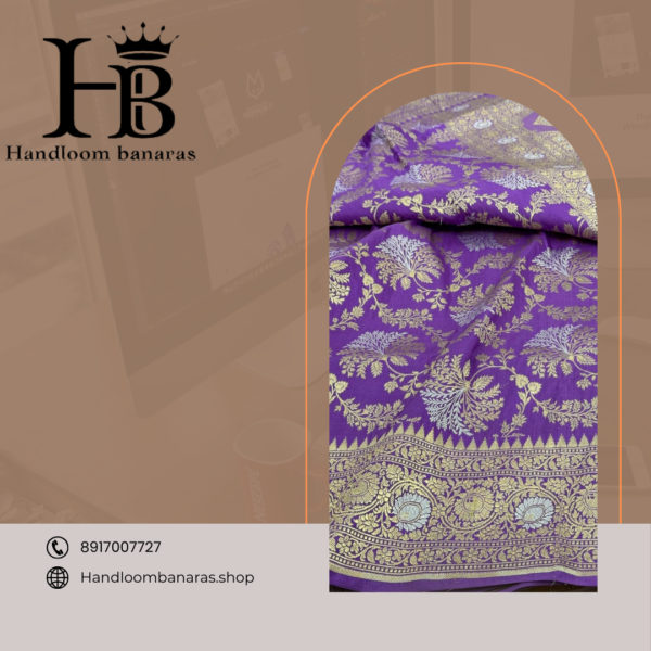 Pure Katan Handloom Silk Saree